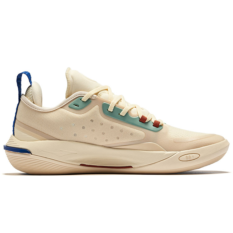 Erke Raid Cushioning Rebound Low top Basketball Shoes Men’s Milk Tea Colorway