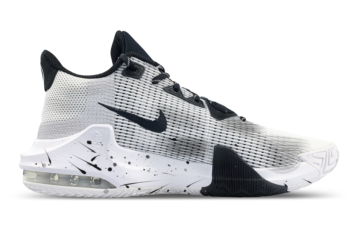 Nike Air Max Impact 3 Low top Basketball Shoes Men’s Black White
