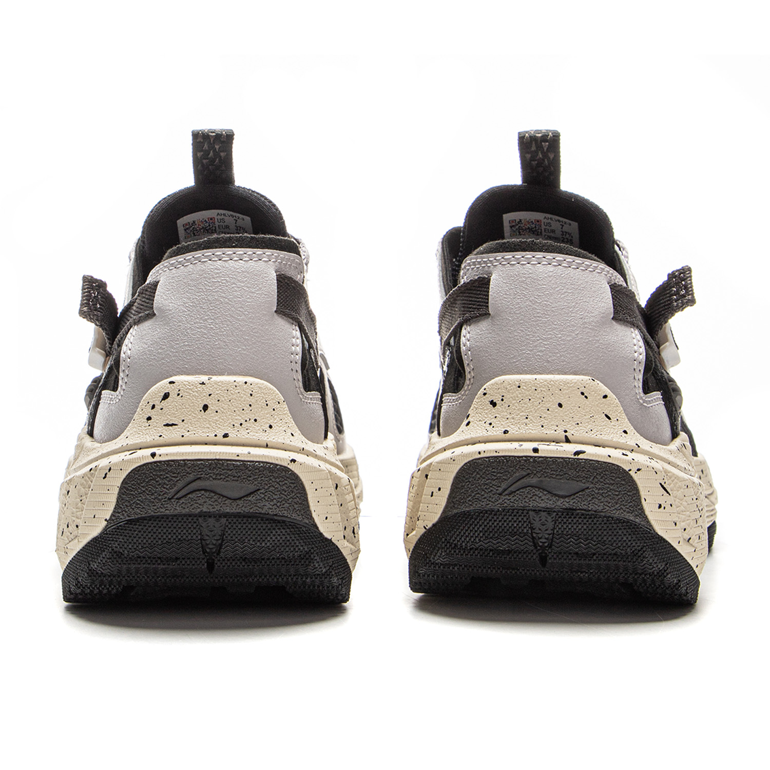 Li Ning Outdoor CF Tracing Slip Resistant And Breathable River Trekking Shoes Women’s Gray Black