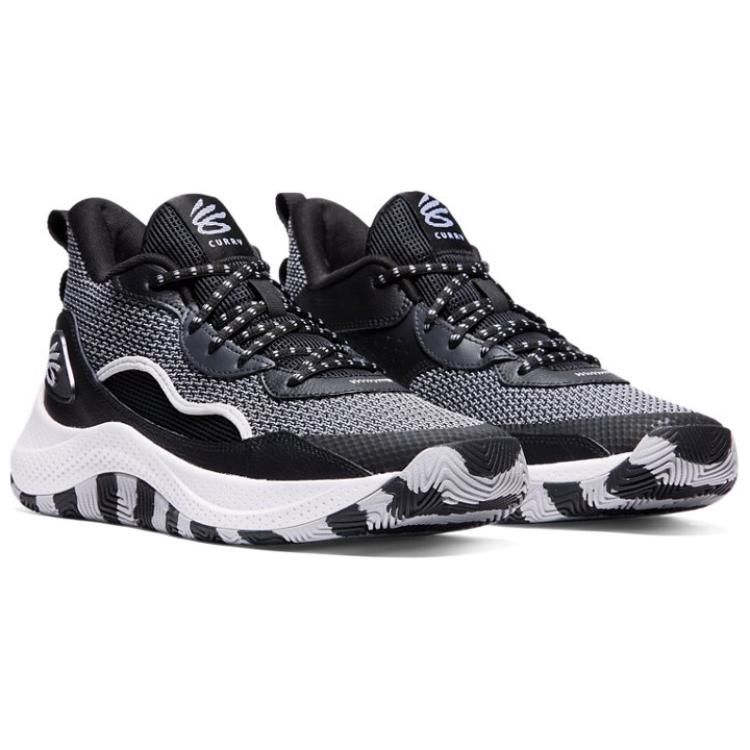 Under Armour Curry 3Z 24 Slip Resistant Abrasion Resistant Low top Basketball Shoes Unisex Black