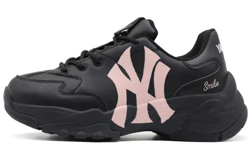 MLB Big Ball Chunky Low top Chunky Sneakers Unisex Black Pink