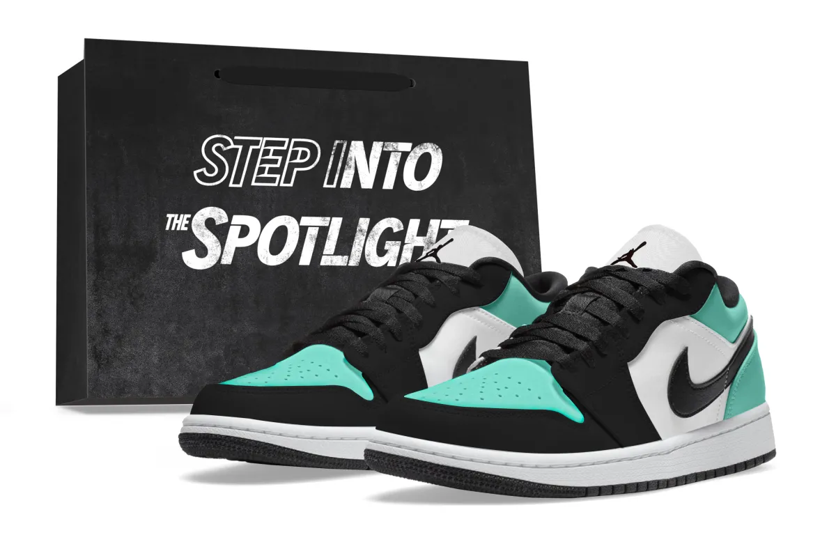 Jordan Air Jordan 1 Low top Skateboard Shoes Unisex Blue