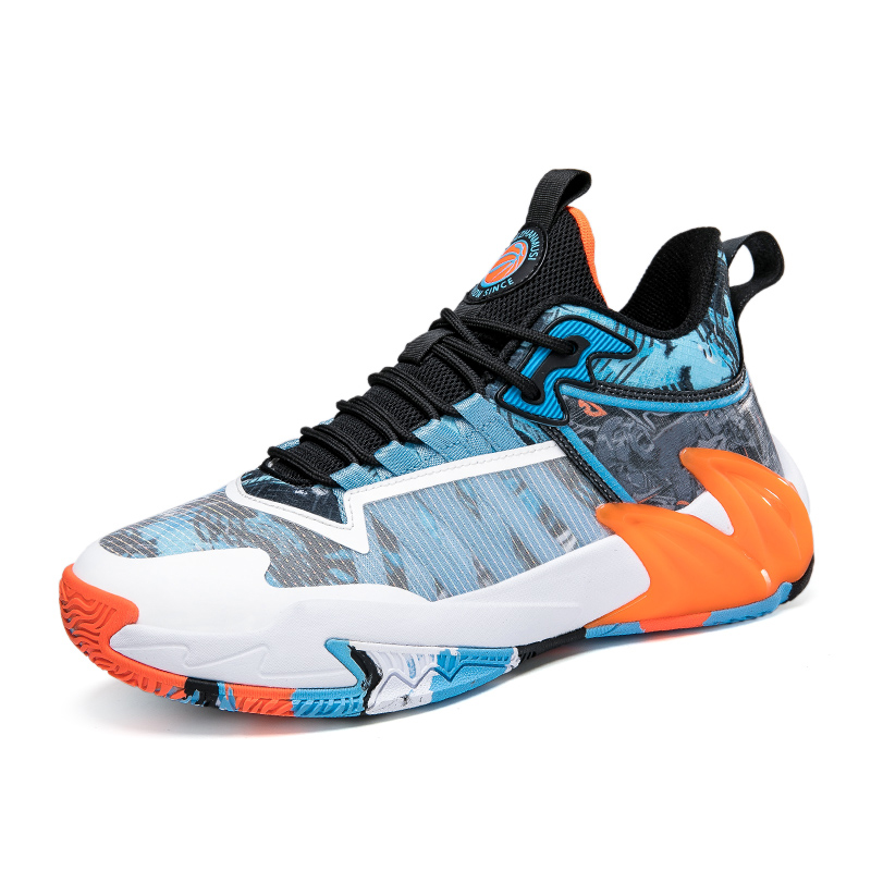 ANDEZHANMUSI PU, Textile Low top Cushioning Technology Basketball Shoes Unisex