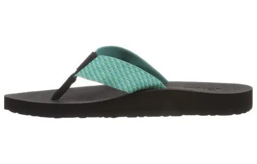 THE NORTH FACE Fluffy Flip Abrasion Resistant Slip Resistant Flip Flops Unisex Green