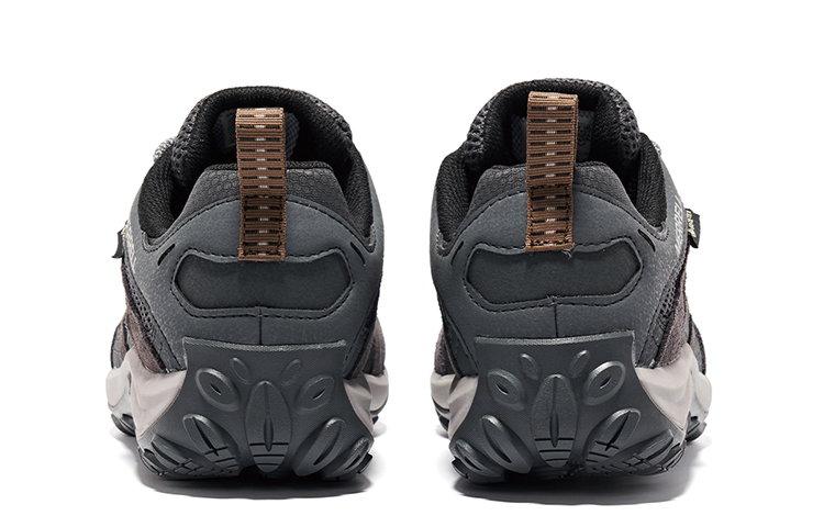 MERRELL Non Slip And Waterproof Grip Abrasion Resistant Low top Outdoor Shoes Men’s Dark Gray