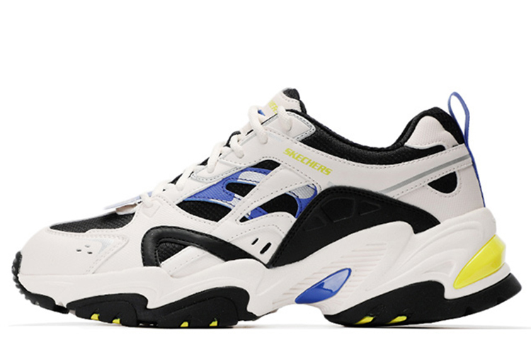 Skechers Skechers Stamina V2 mecha shoes second generation, comfortable and versatile, low-top dad shoes, men's style, natural color