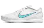 Nike Air Zoom Vapor Pro Fabric Low top Tennis Shoes Men's White Blue