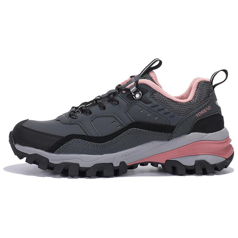 TOREAD Leather Slip Resistant Abrasion Resistant Thermal Slip Resistant, Abrasion Resistant, Thermal Low top