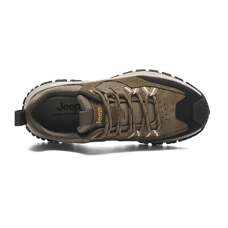 Jeep Slip Resistant Abrasion Resistant Low top Hiking Shoes Men’s
