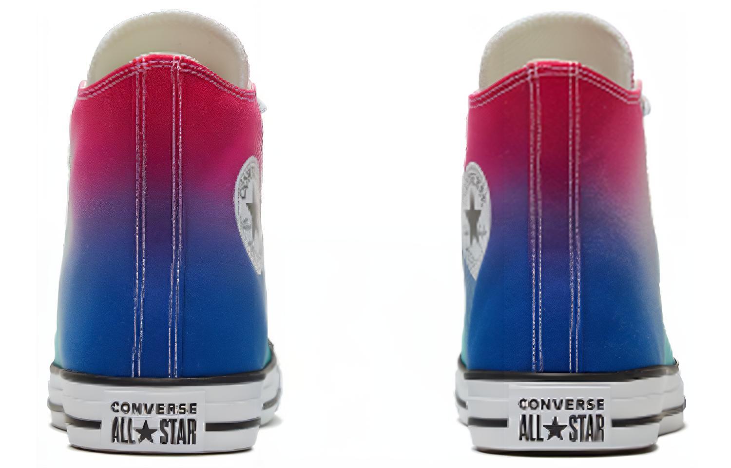 Кеды Converse Chuck Taylor All Star (зелено-синие) — фото 4