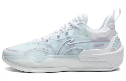 LiNing Yushuai 16 V2 flexible steering, all-round anti-slip design, wear-resistant and lightweight, low-top basketball shoes, men's white