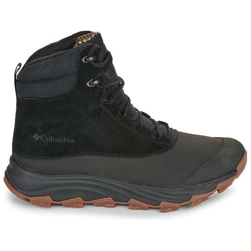 Columbia Slip Resistant Waterproof Non Slip And Waterproof High top Mountaineering Shoes Men’s Black