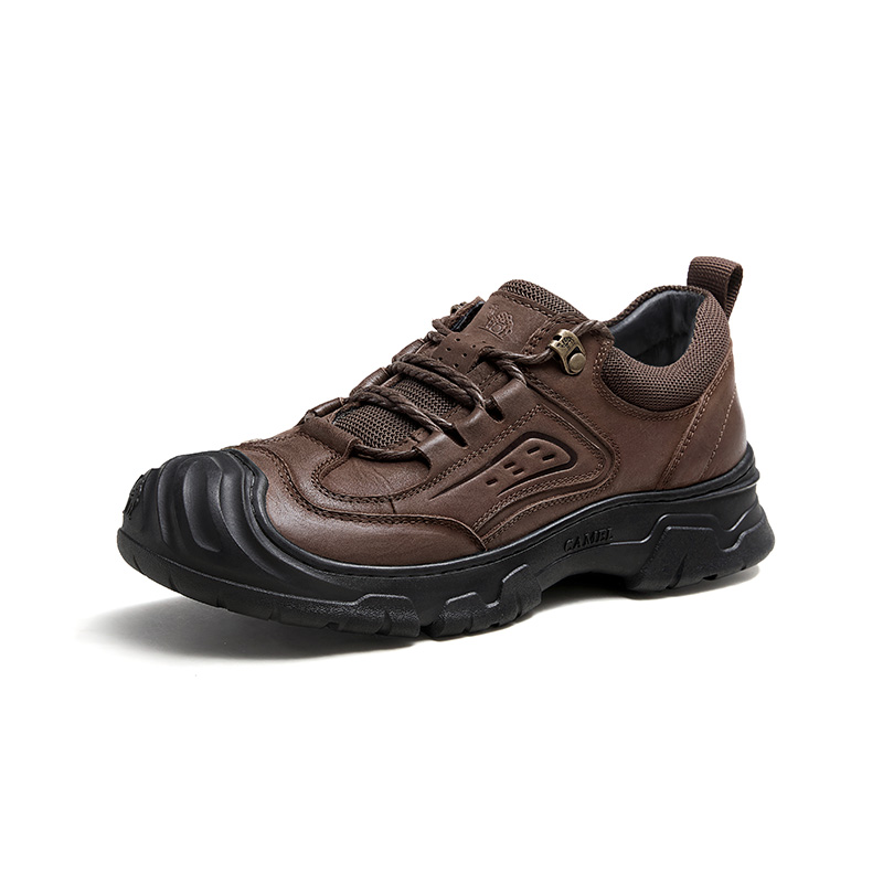 CAMEL Slip Resistant Abrasion Resistant Low top Mountaineering Shoes Men’s
