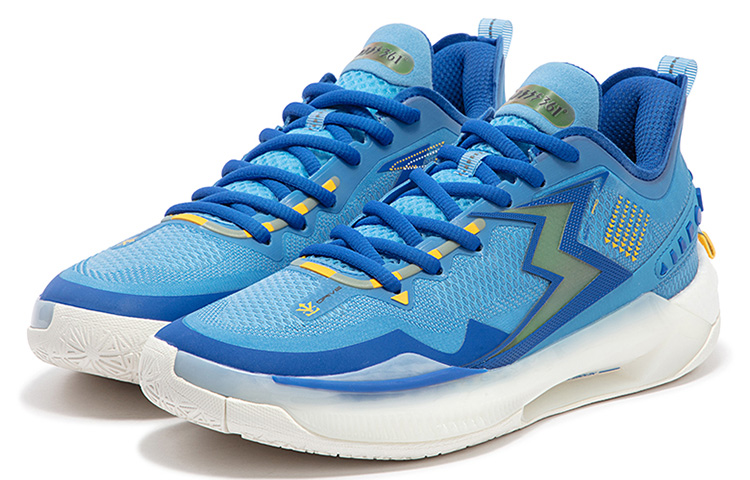 361° BIG3 5.0 Quick PRO Basketball Shoes Men’s Low Top University Blue/Numbers Blue