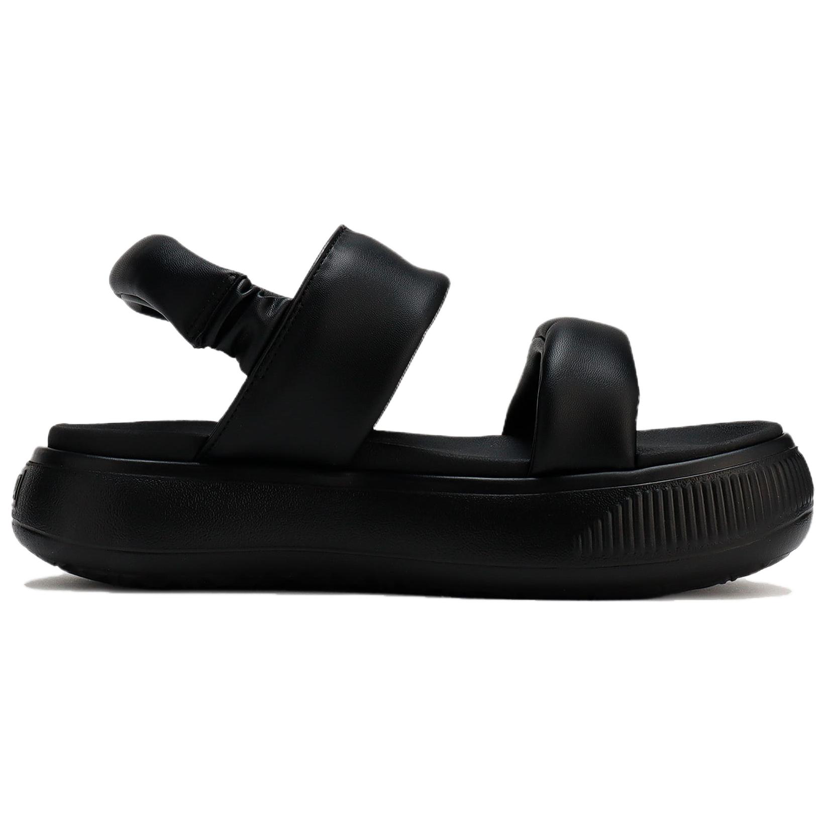 PUMA Mayu Puffy Slides 'Black' Women's