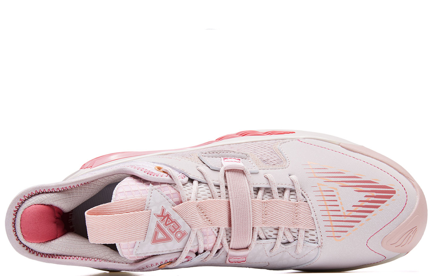 PEAK Basketball Shoes Men’s Low Top Rose Pink