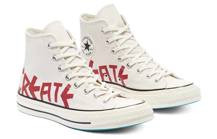 Кеды Converse Chuck Taylor All Star 1970s (бело-красные) — Белыйкрасный — фото 3