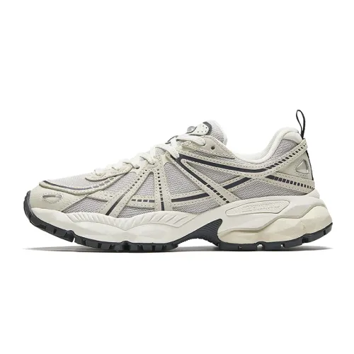 Anta Champion All Weather Collection Textile, Synthetic Leather Slip Resistant And Breathable Low top Chunky Sneakers