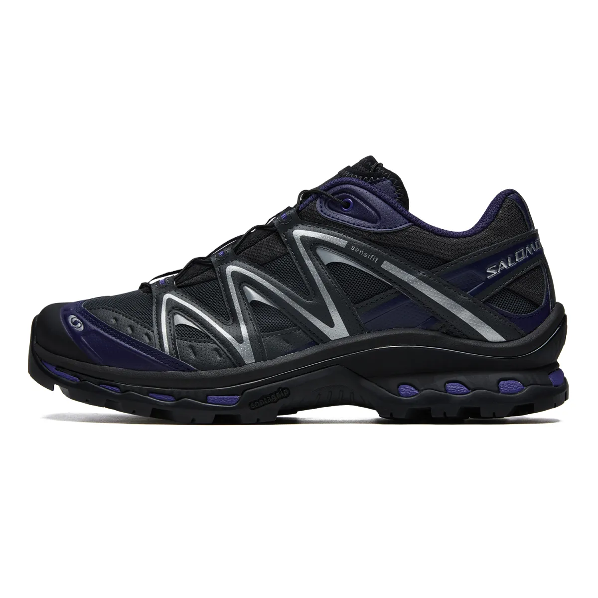 SALOMON XT Quest Low top Running Shoes Unisex Black Purple