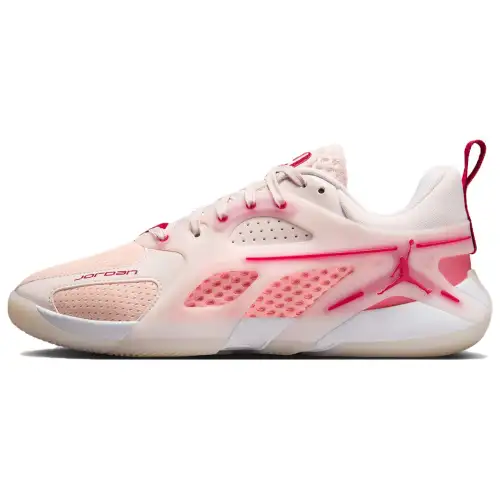 Jordan Slip Resistant Abrasion Resistant Low top Basketball Shoes Women's Pink
