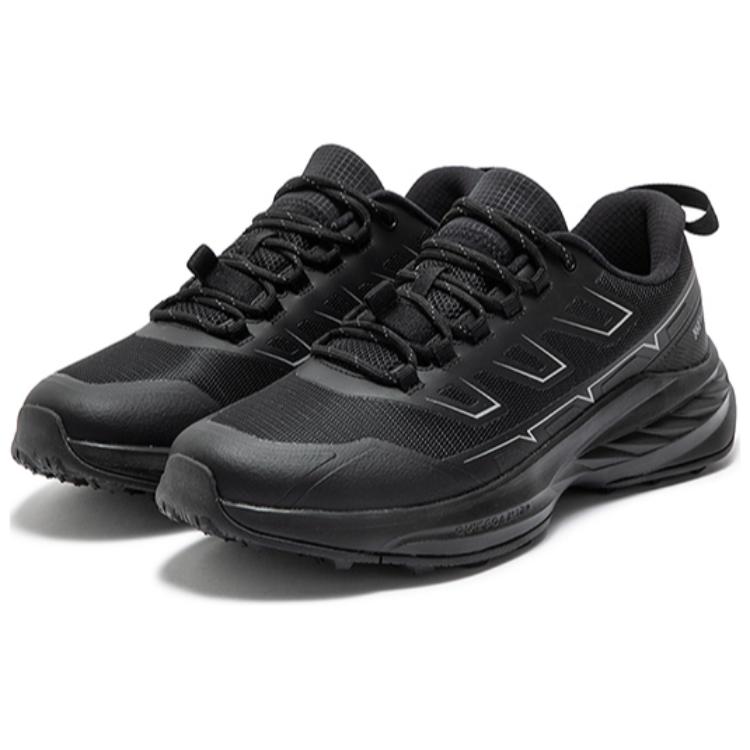 361° Mesh Cushioning Abrasion Resistant Cushioning, Wear Resistant Low top Hiking Shoes Men’s Black
