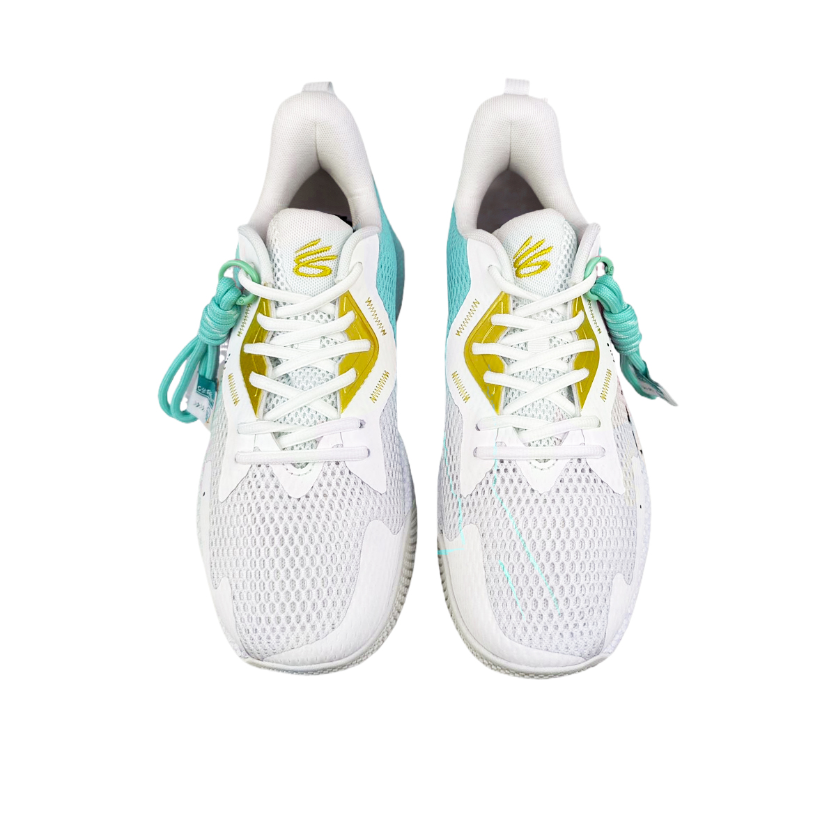 Under Armour Curry Splash 3 Slip Resistant Abrasion Resistant Low top Basketball Shoes Men’s White Blue