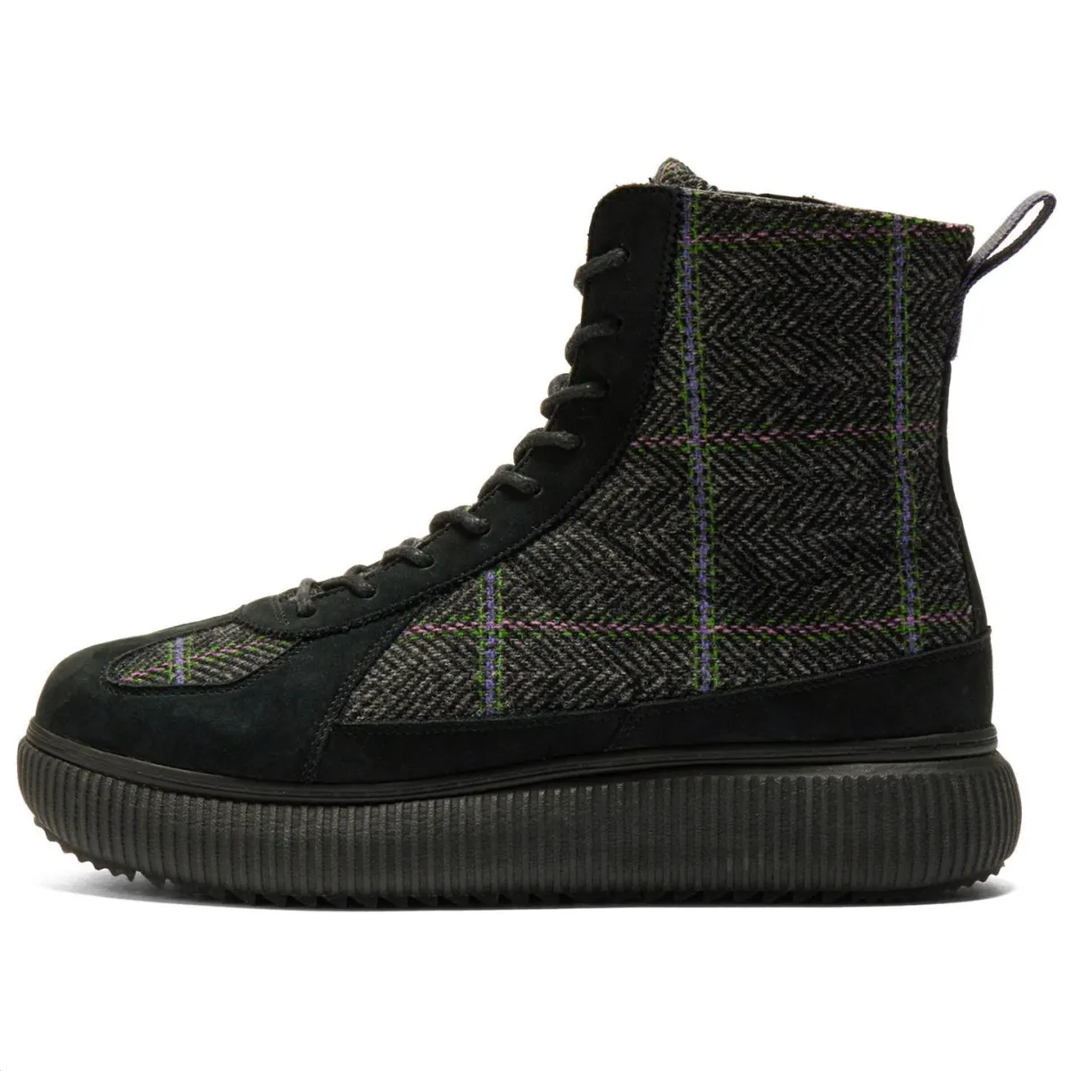 Onitsuka Tiger Delecity Boot Tweed Black