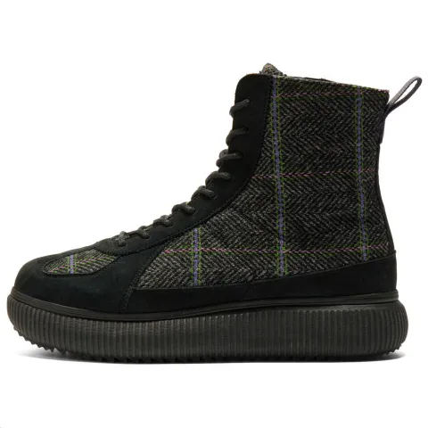 Onitsuka Tiger Delecity Boot Tweed Black