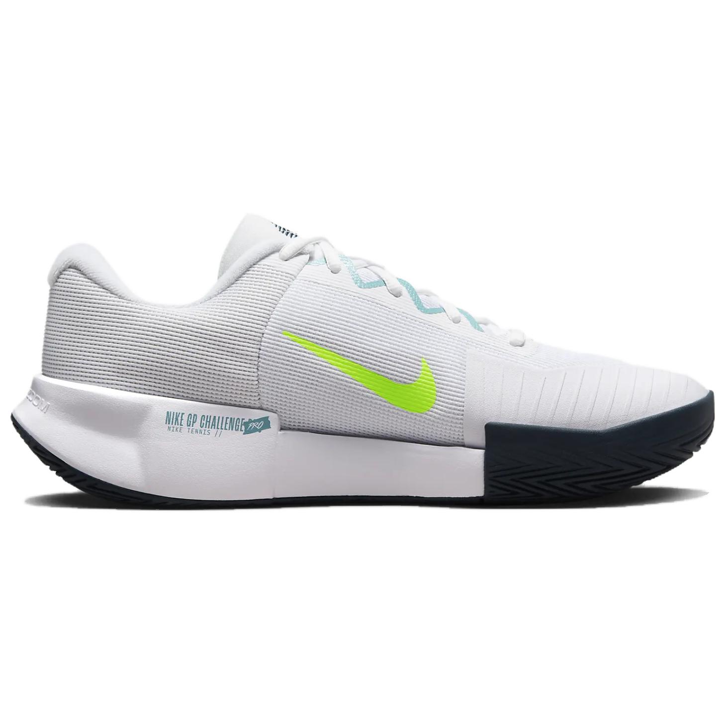 Nike Gp Challenge Pro Hc White Armory Navy Volt Denim Turquoise