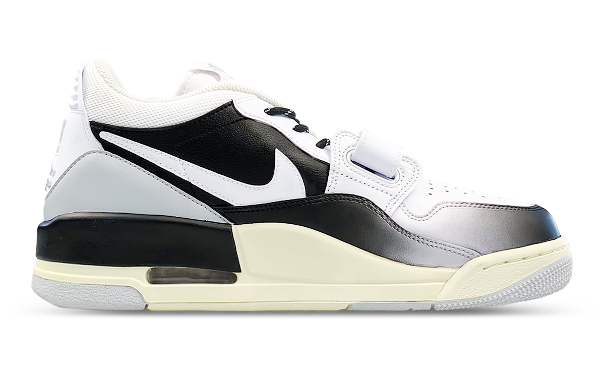 Jordan Legacy 312 Low top Vintage Basketball Shoes Men’s White Black