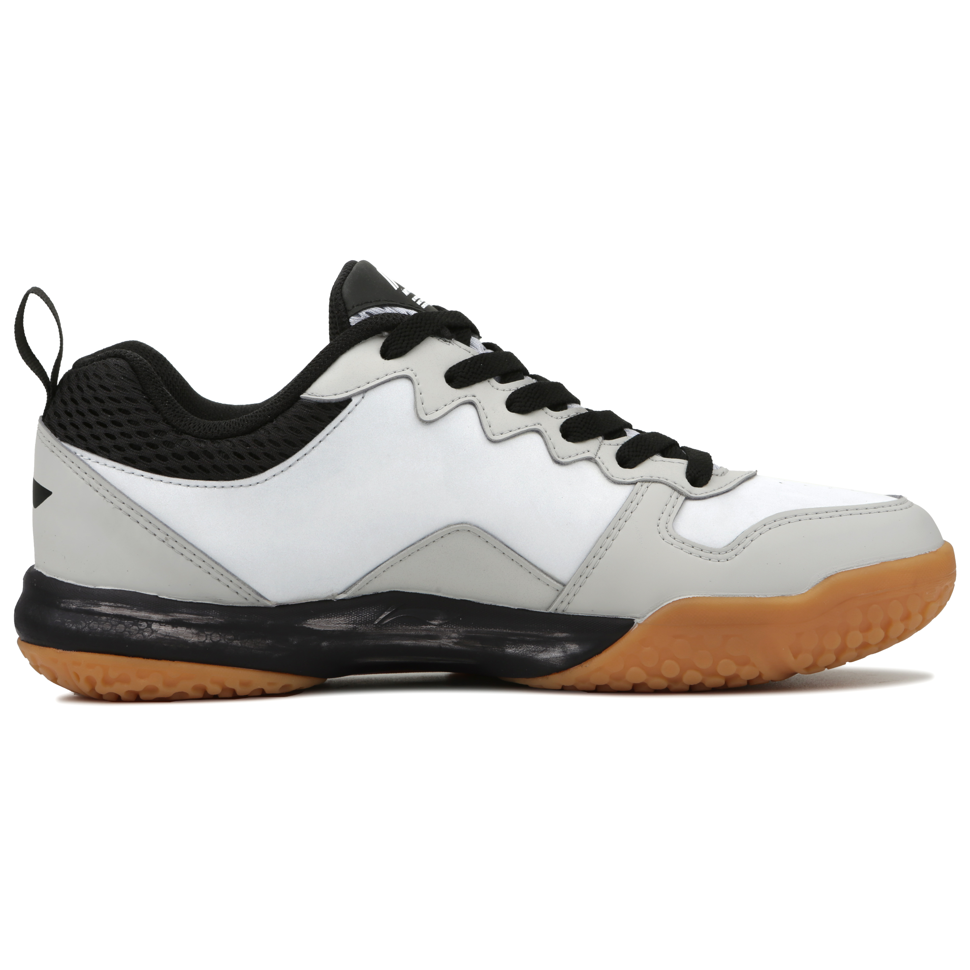 Li Ning Ace Cushioning, Wear Resistant Low top Badminton Shoes Unisex Gray