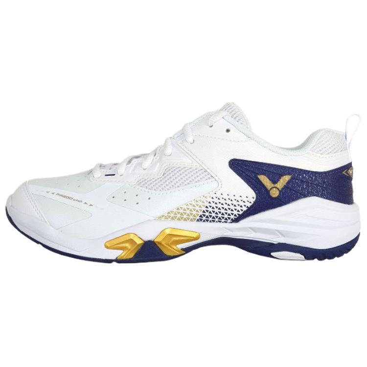 VICTOR 9200cHP Cushioning Low top Badminton Shoes Unisex White Blue