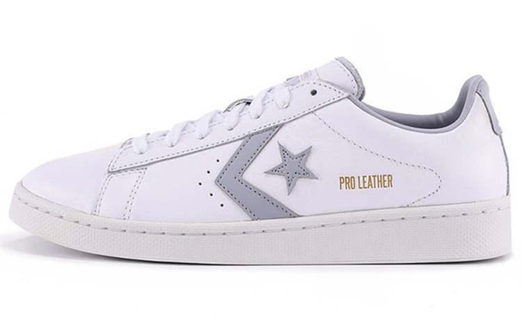 Кеды Converse Cons Pro Leather (бело-серые)