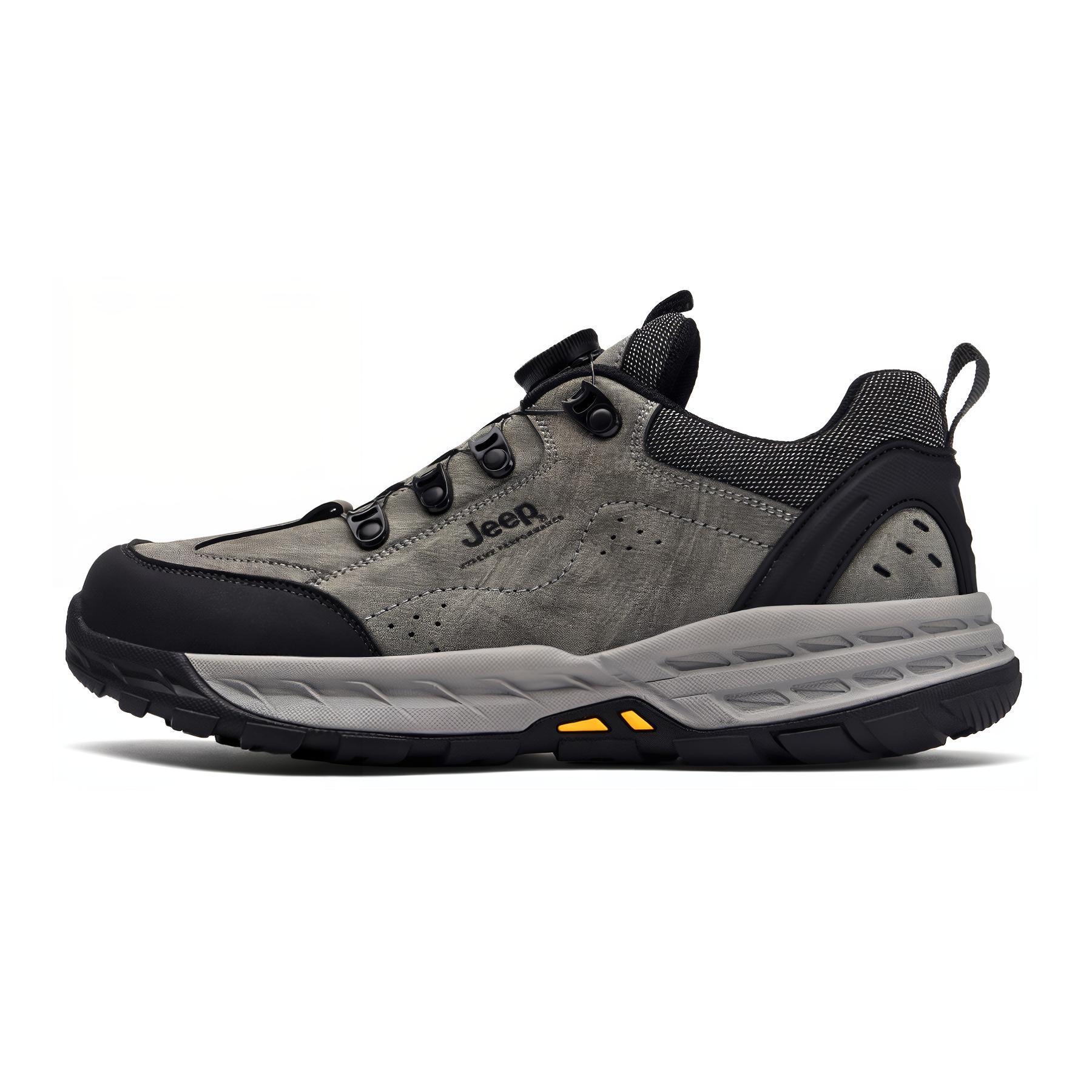 Jeep Mountaineering & Hiking Shoes Men’s Low Top Gray/Khaki/White