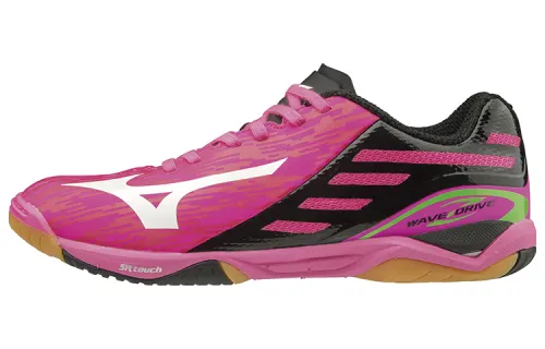 Mizuno Wave Drive Training Shoes Unisex Low Top Pink