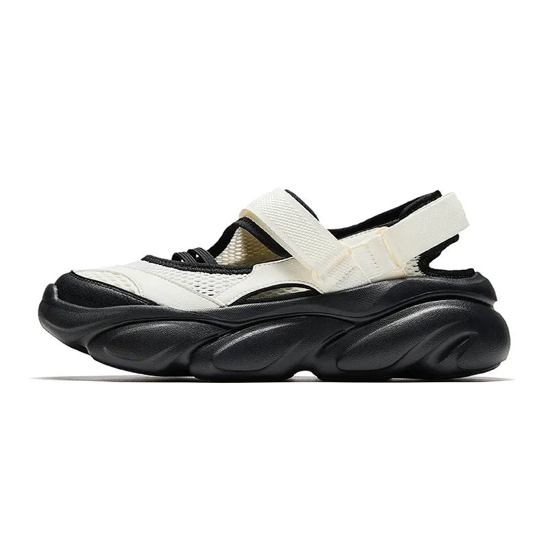 Anta Slip Resistant, Abrasion Resistant, Breathable River Trekking Shoes Women's White Black