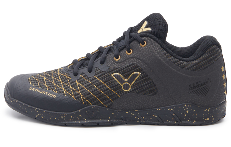 Victor Badminton Shoes Unisex Low Top Black/Gold