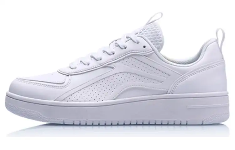 Li Ning Low top Canvas Shoes Men's White