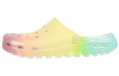 Skechers Arch Fit Footsteps Color Dreams Beach Sandals Women's Yellow Orange Purple