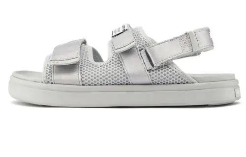 DESCENTE Modern Style Beach Sandals Unisex Gray