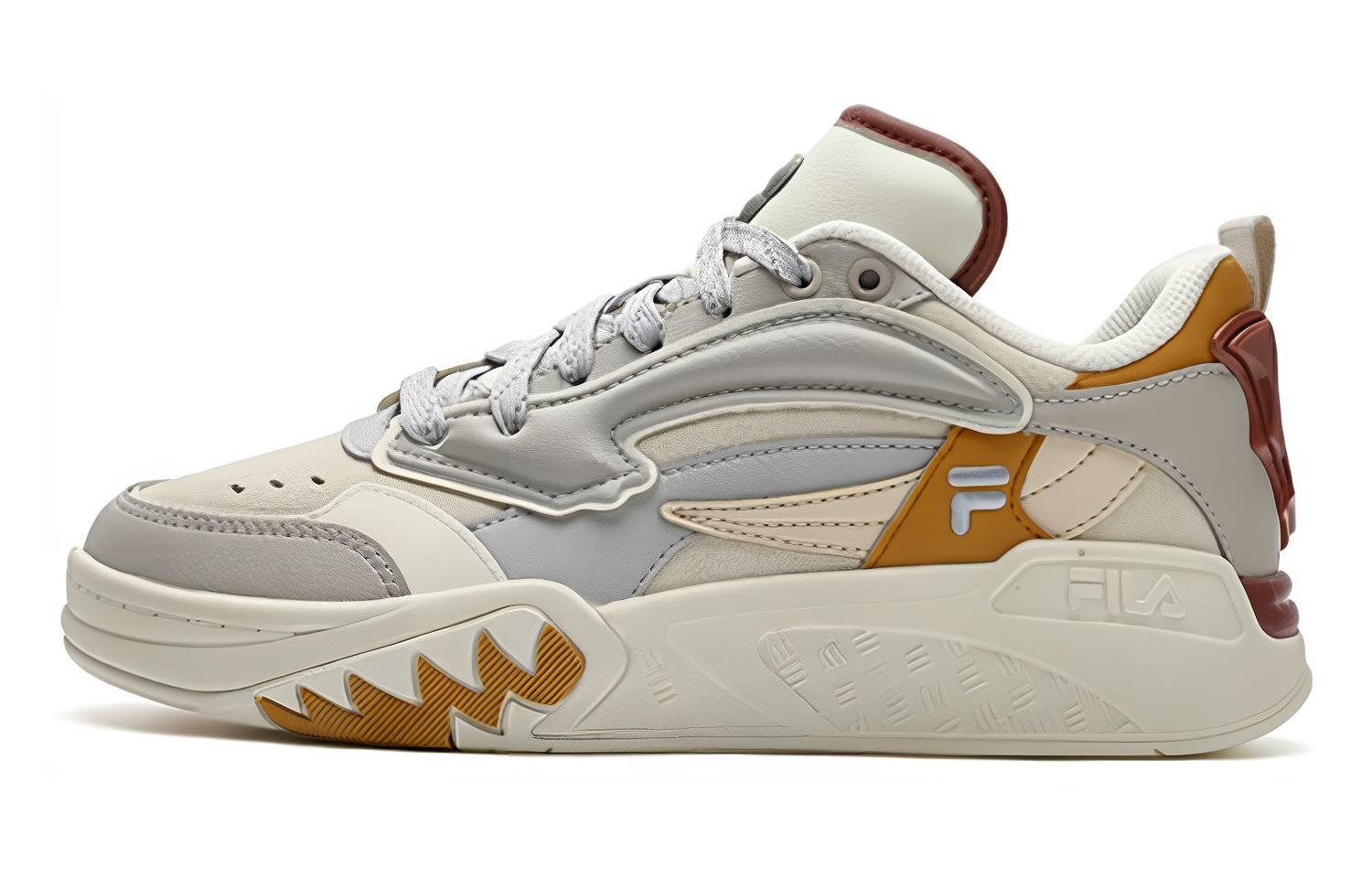 FILA FUSION Desperado Low Top Shoes ‘White Grey Orange’ Women’s