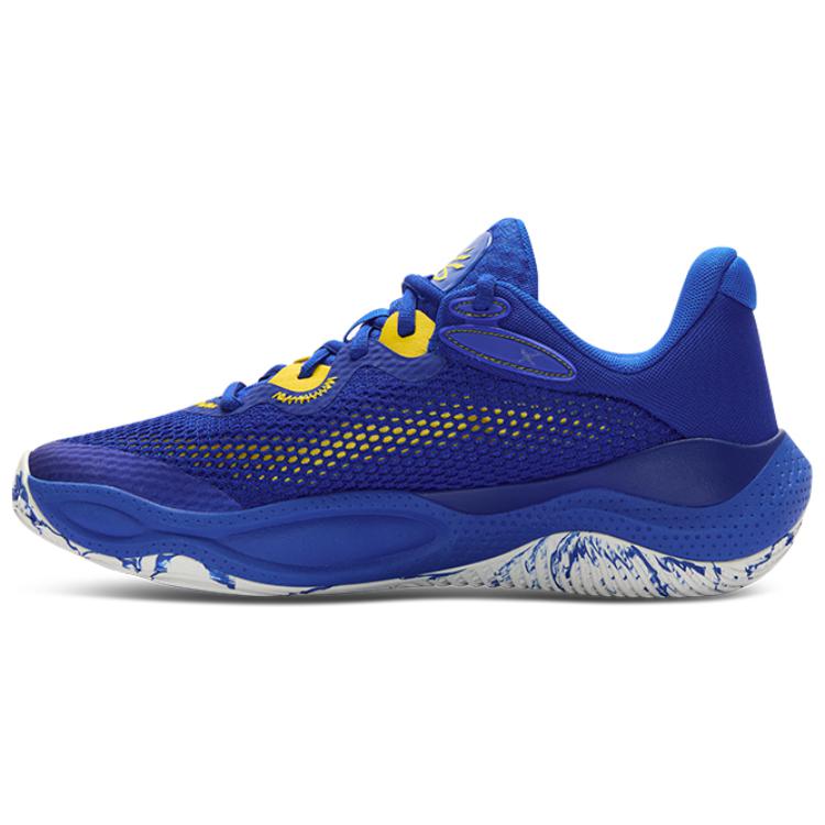 Under Armour Curry Splash 24 Cushioning Slip Resistant Abrasion Resistant Low top Basketball Shoes Men’s Blue