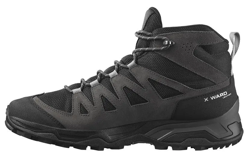 SALOMON X Ward Mid top Outdoor Shoes Men's Ink Black