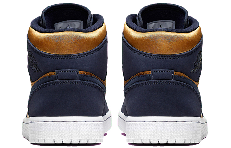Jordan 1 Mid Obsidian Desert Ochre