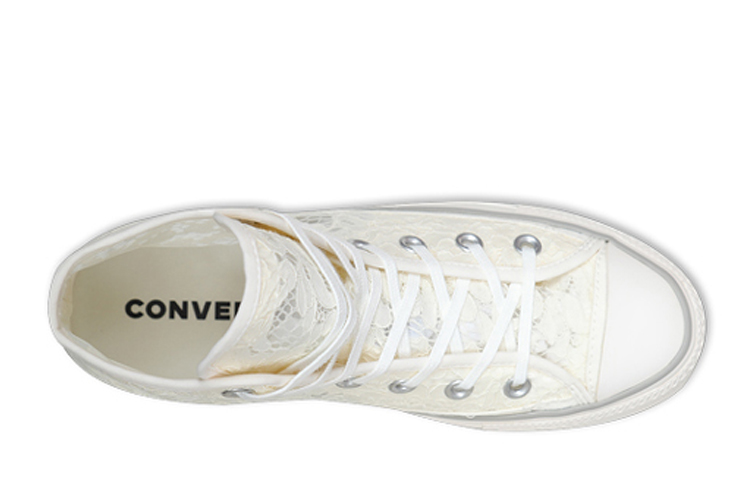 Женские кеды Converse All Star Chuck Taylor (белые) — 奶白色 — фото 2