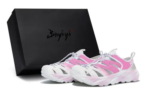 HOKA ONE ONE Hopara Collection 811 Manufacturing, Gradient Barbie, Special Shoe Box River Trekking Shoes Unisex