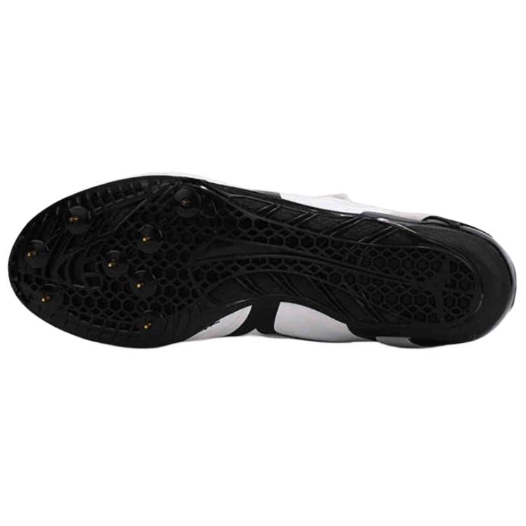 Mizuno Geo Slip Resistant And Abrasion Resistant Functionality White Sprint Track And Field Shoes Unisex Low top