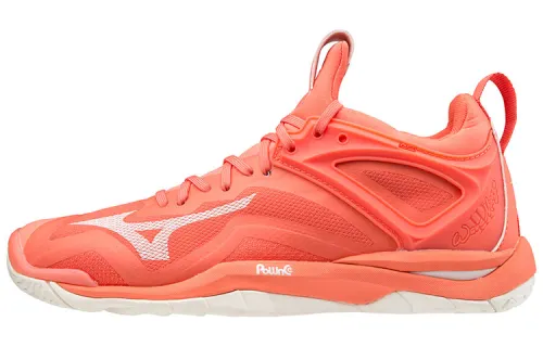 Mizuno Training Shoes Women's Low Top Orange/White