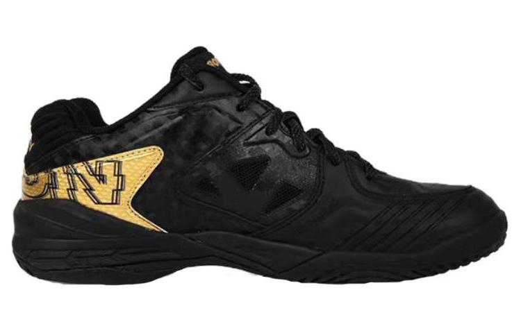 VICTOR 9200 Packs Slip Resistant Low top Badminton Shoes Unisex Black