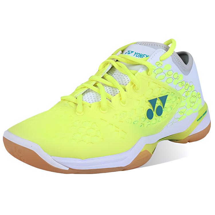 YONEX Slip Resistant Abrasion Resistant Low top Badminton Shoes Men’s Bright Yellow